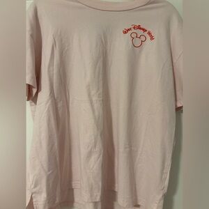 Disney Light Pink Short Sleeve Tee
